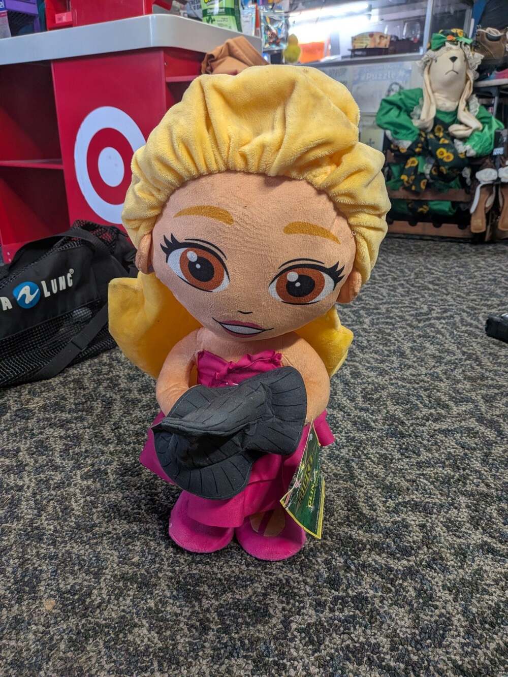 Wicked Glinda Halloween Greeter Plush Doll 18 Inch